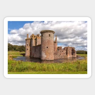 Caerlaverock Castle Sticker